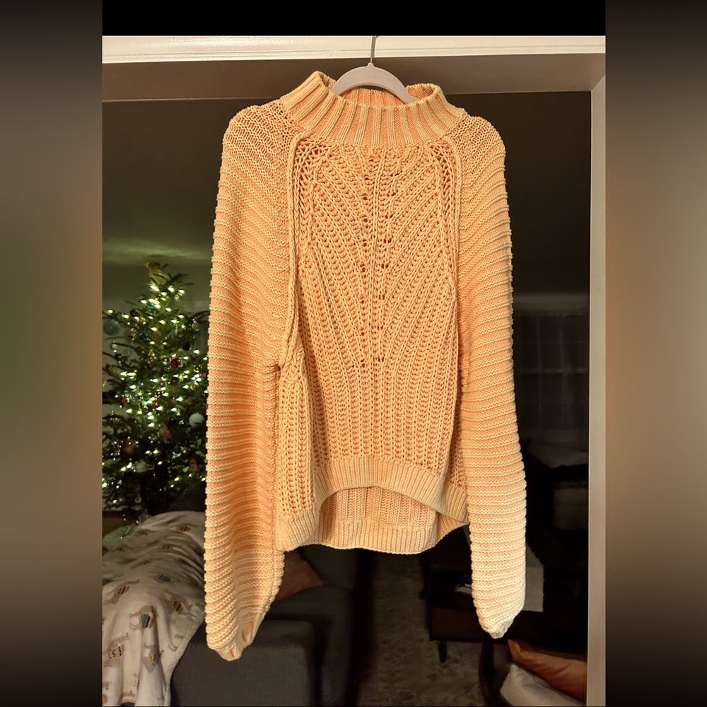 Free People knit sweater
